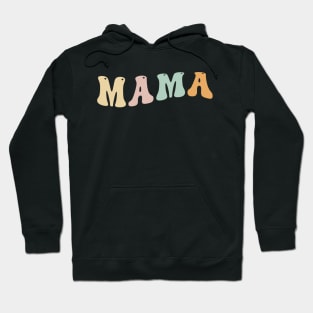 Mama Retro 90s Moms Birthday Hoodie